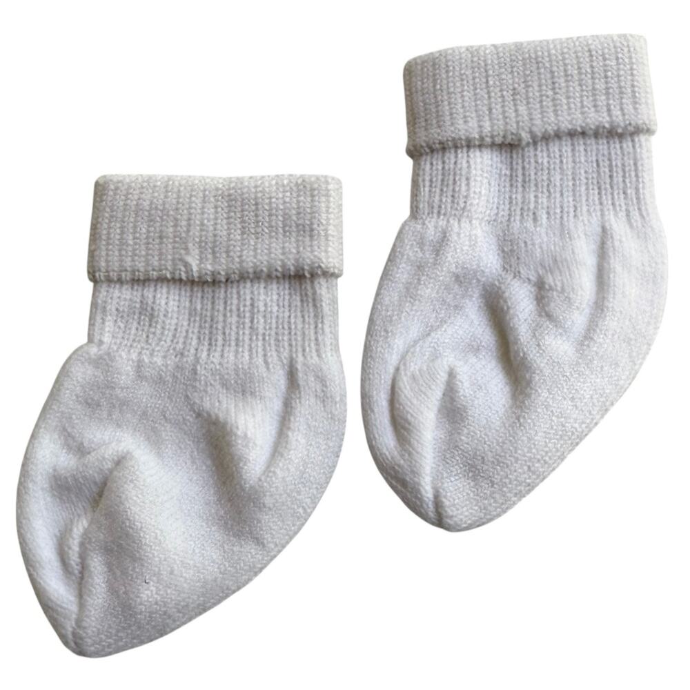 American Girl WHITE ANKLE SOCKS MaryEllen Logan Molly Emily Nellie Samantha Kit